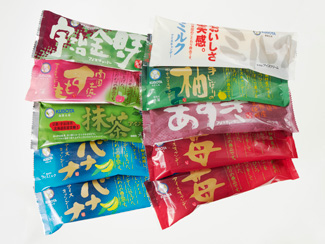 高知南国市　久保田食品のアイスキャンディー10本セット写真２