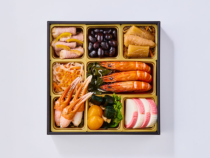 【10％ＯＦＦ】直送・和洋二段重　彩芽写真２